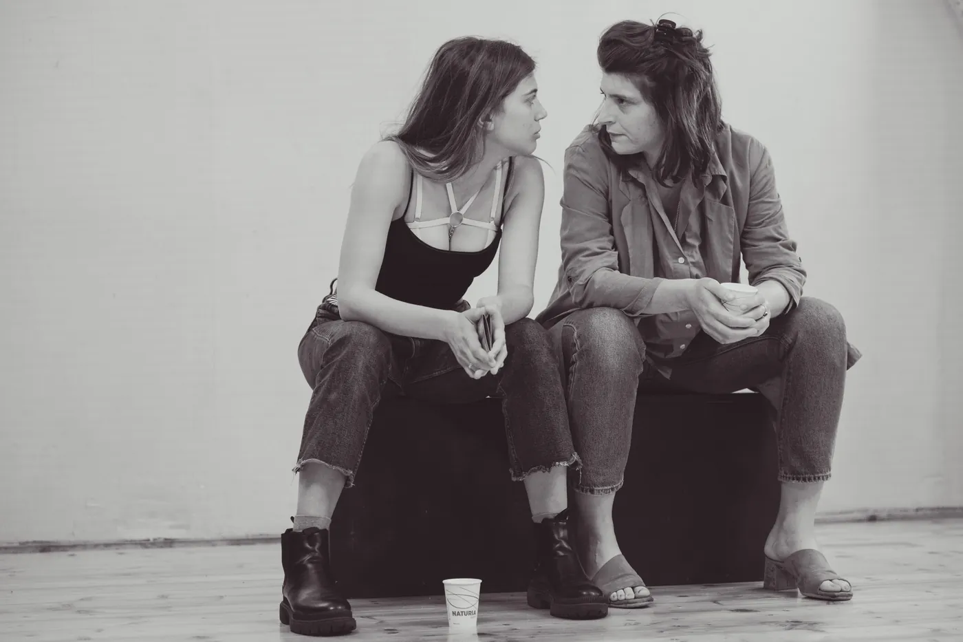 Cristina Cappelli and Chiara Tomei
